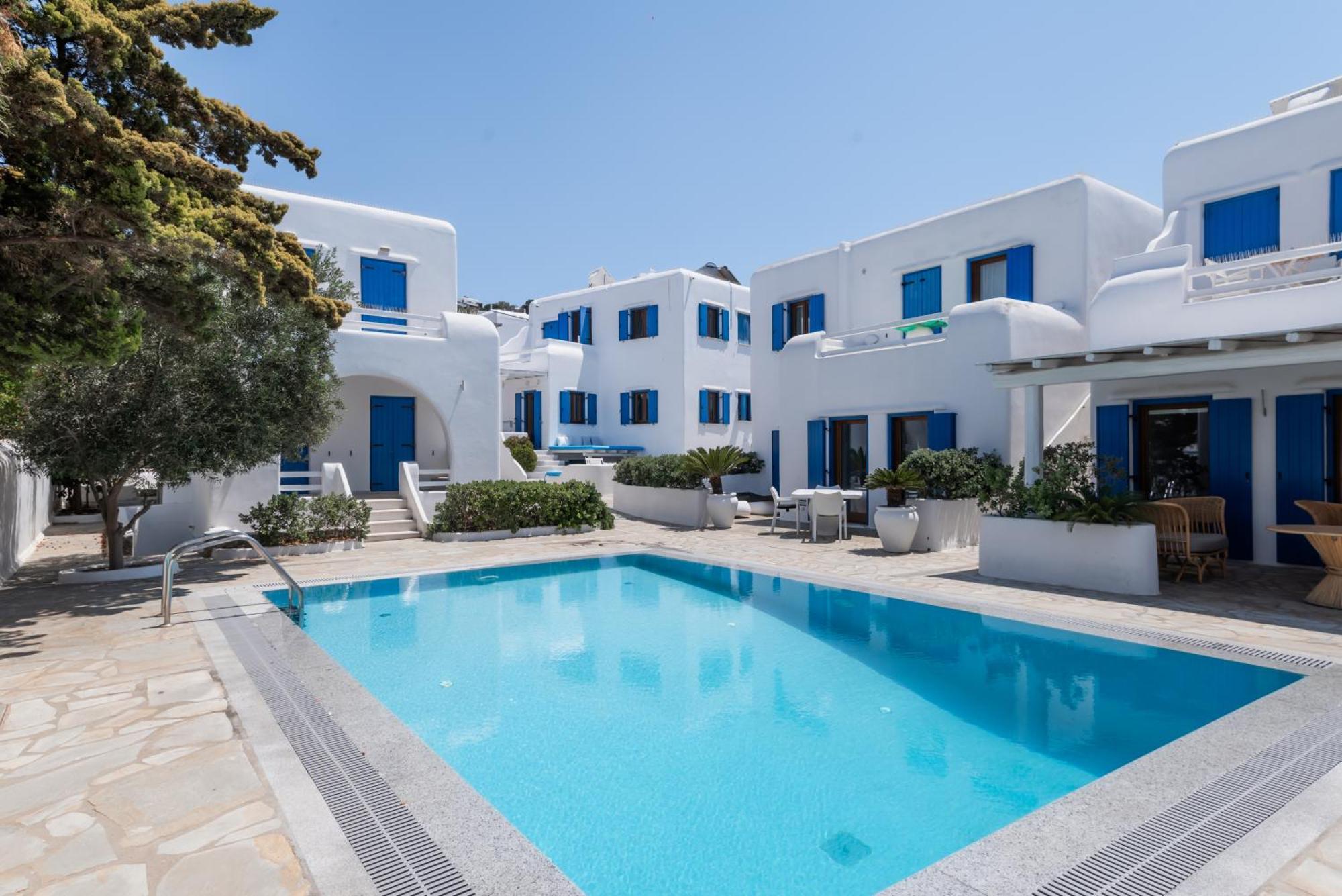 Olive Tree & Capari Mykonos Town Homes & Apartments With Pool! Dış mekan fotoğraf